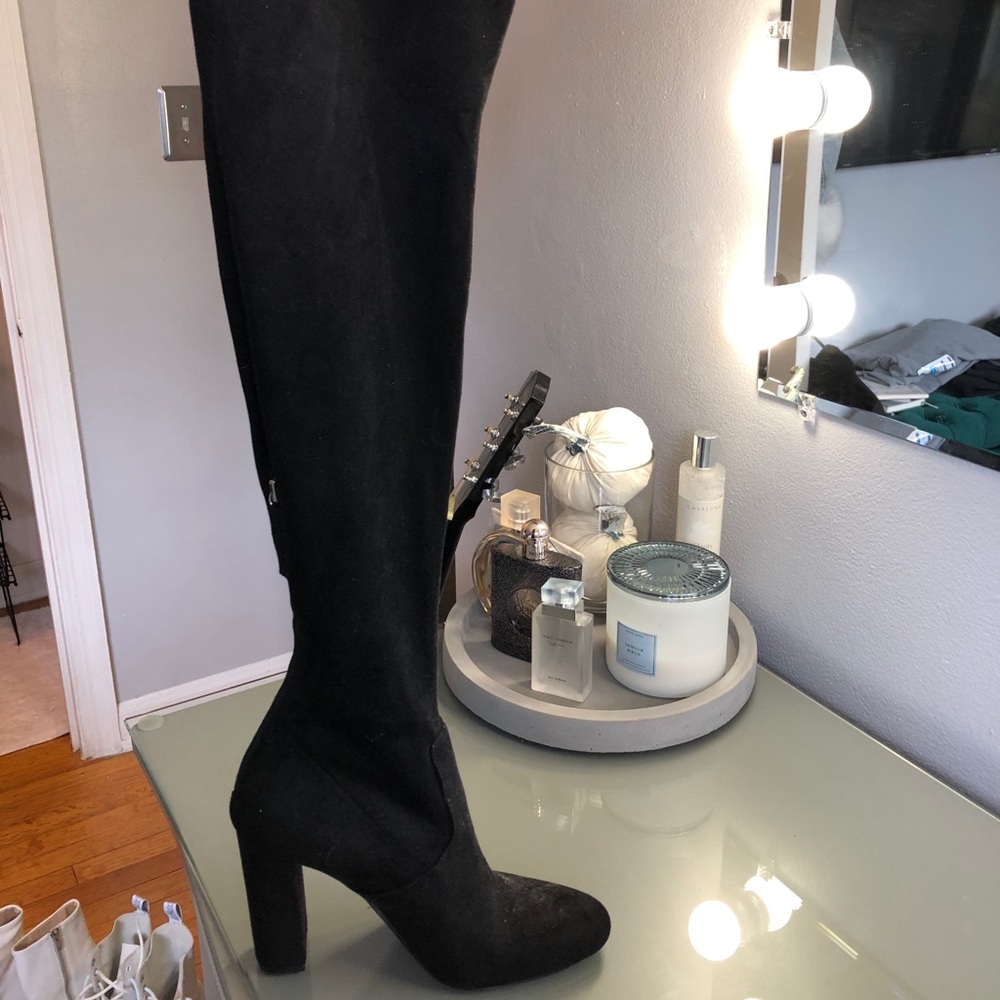 Above the knee heels